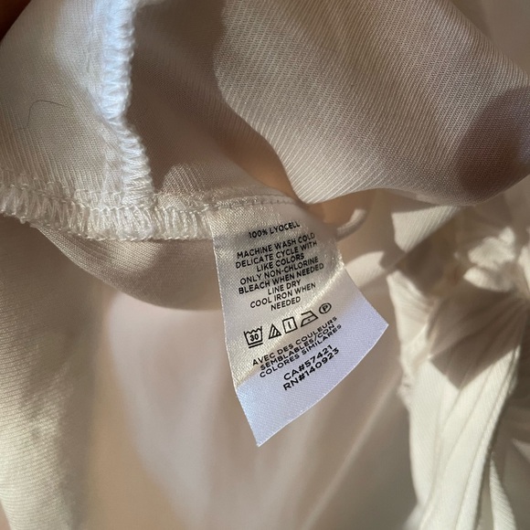 Lou & Grey white short-sleeve blouse - Picture 3 of 4